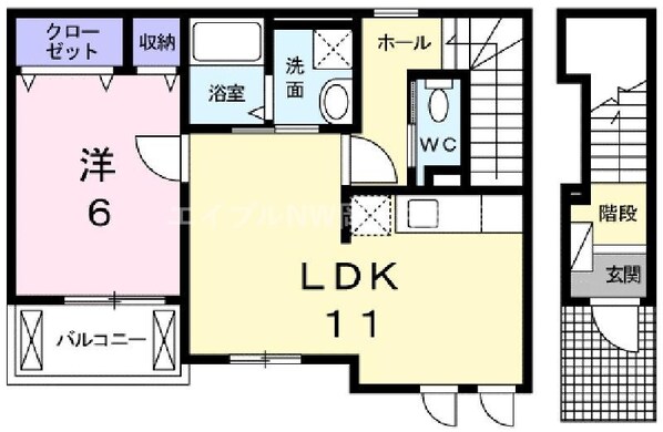 アルバーダの物件間取画像